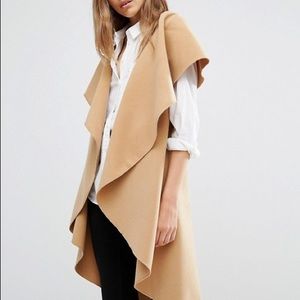 Camel Waterfall Vest-New With Tags!